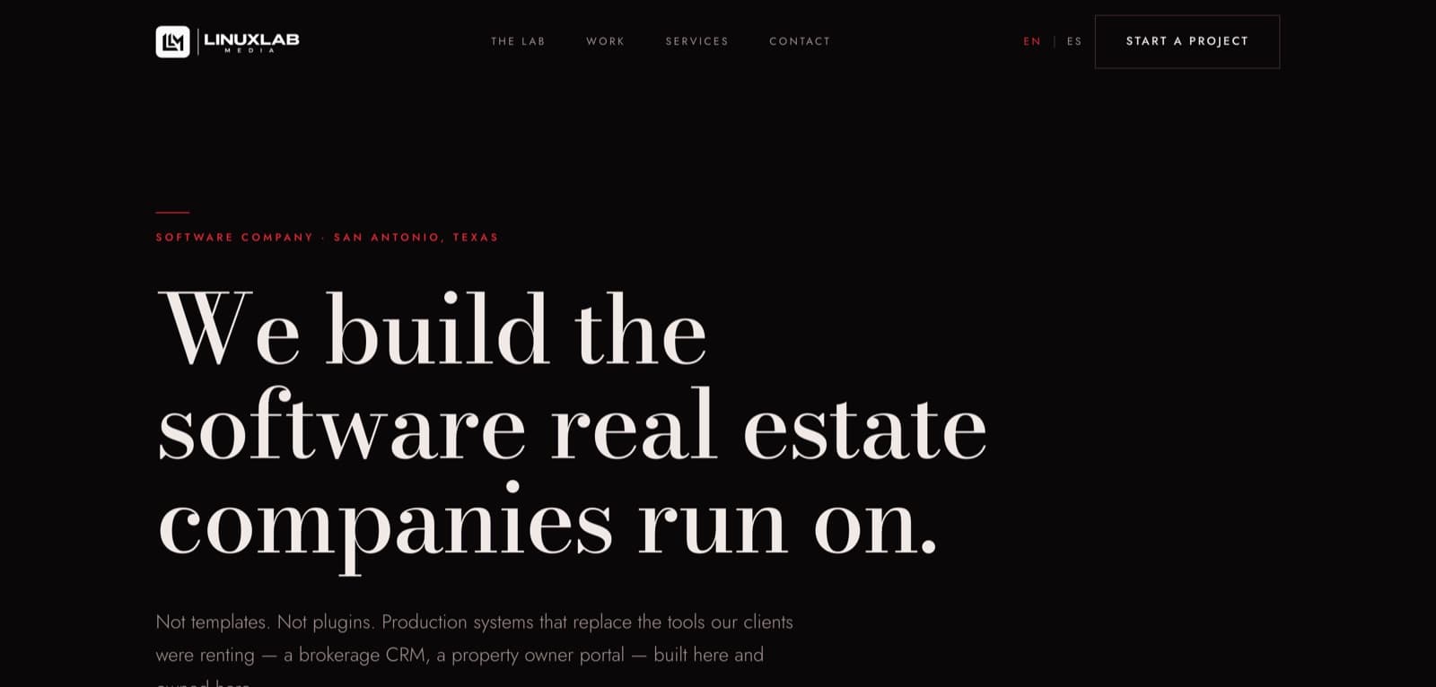 LinuxLab Media — website designed by LinuxLab Media